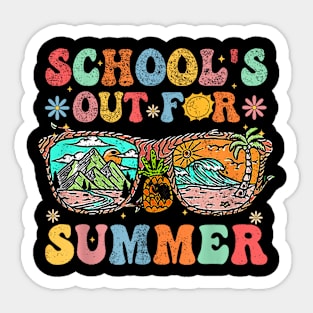 School's Out For Summer Sticker